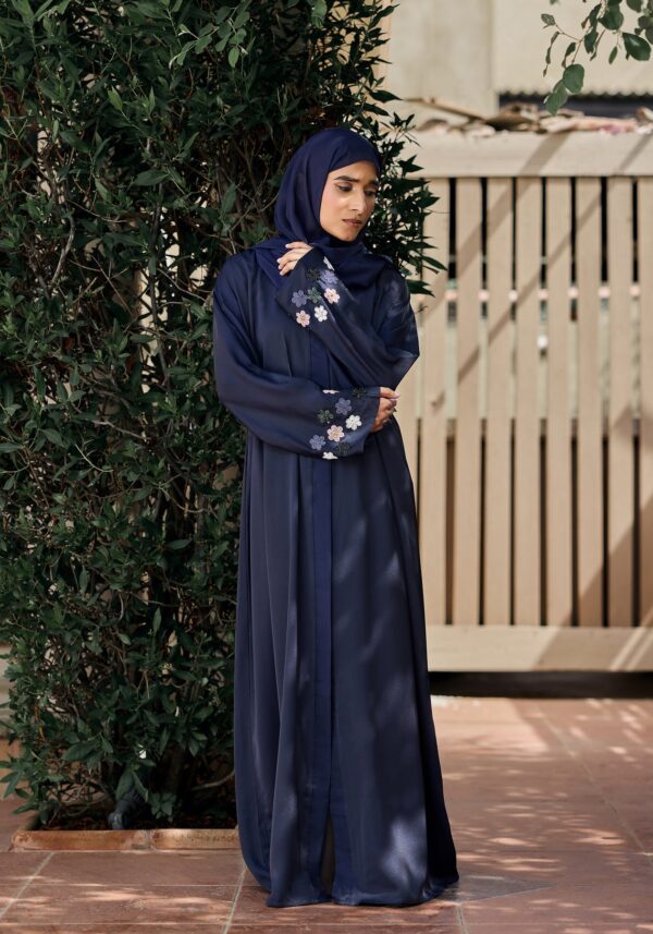 Blue Spring Abaya - Image 2