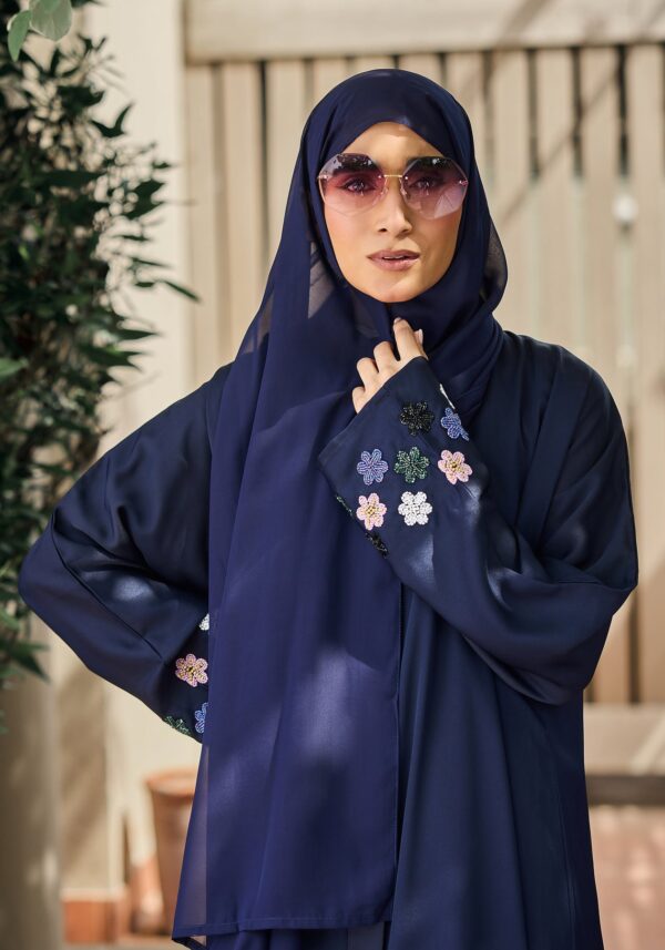 Blue Spring Abaya
