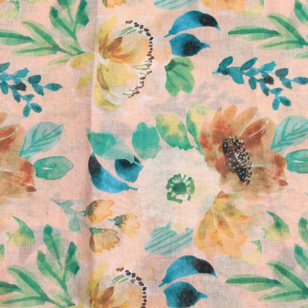 Tehsina lawn Hijab-Cream - Image 2