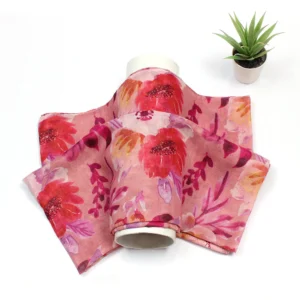 Tehsina Lawn Hijab-Peach