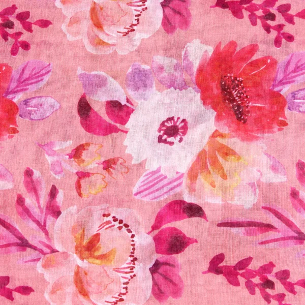 Tehsina Lawn Hijab-Peach - Image 2
